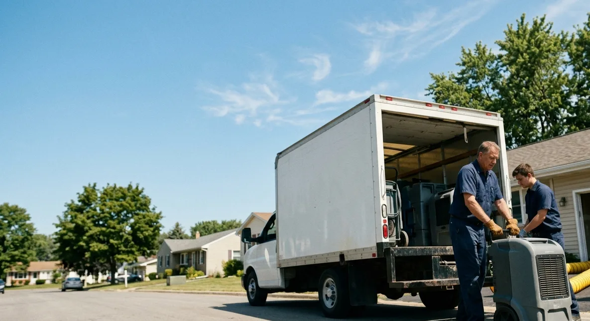 Water Damage Cleanup in Moorhead, MN near me